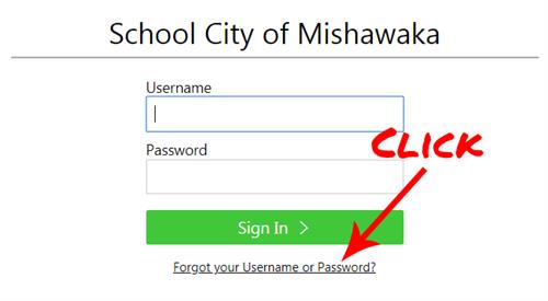 click forgot skyward password 